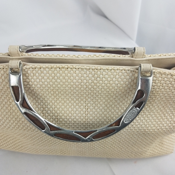 Clara Studios Inc. For Assymmetry Woven Handbag - Picture 8 of 14